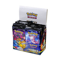 Pokemon Batter การ์ดเกม 4 ถุง 36 แผ่นแพ็ค Crown Scarlet &amp; Violet ซ่อน GX Vmax EX Mega Energy Shining เล่นออฟไลน์-fkldqyfiopgjf