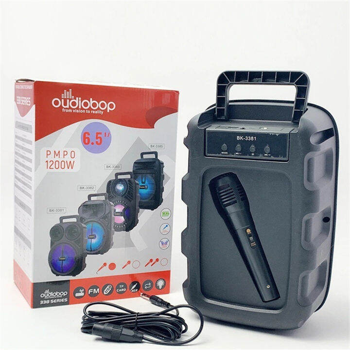 [Philippines Stock] New bluetooth audio outdoor portable 6.5 inch