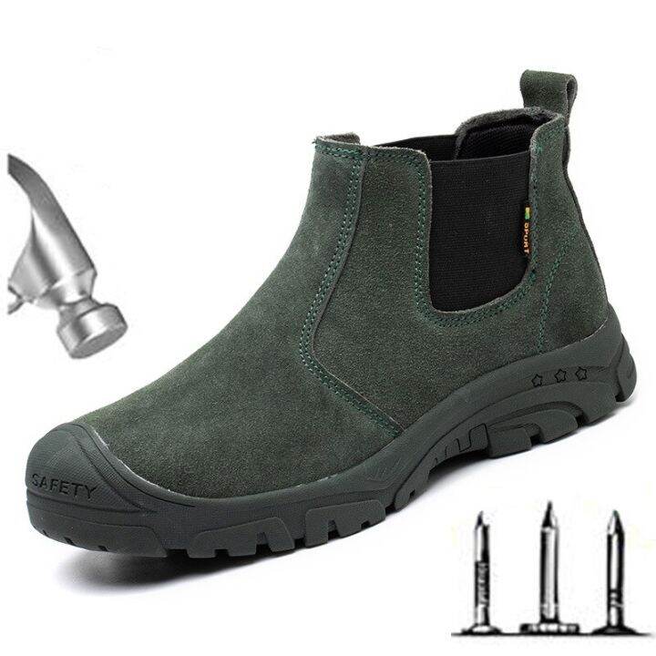 Work Safety Boots Indestructible Shoes Safety Shoes Men PunctureProof