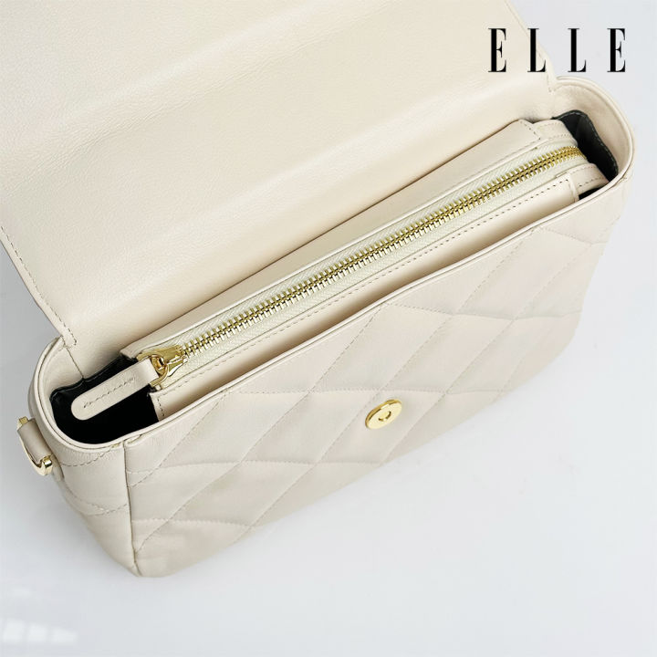 elle-bag-i-กระเป๋าสะพายข้างผู้หญิงทรง-quiting-มี-4-สี-สีดำ-สีเขียว-สีขาว-สีม่วง-i-ewh164