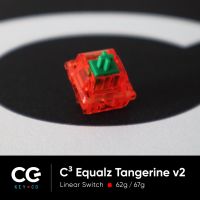 โปร++ C³ Equalz x TKC Tangerine v2 ar Switch สวิตช์คีย์บอร์ด จังหวะเดียว ส่วนลด คีย์บอร์ด คีย์บอร์ดไร้สาย คีย์บอร์ดเกมมิ่ง อุปกรณ์คอม