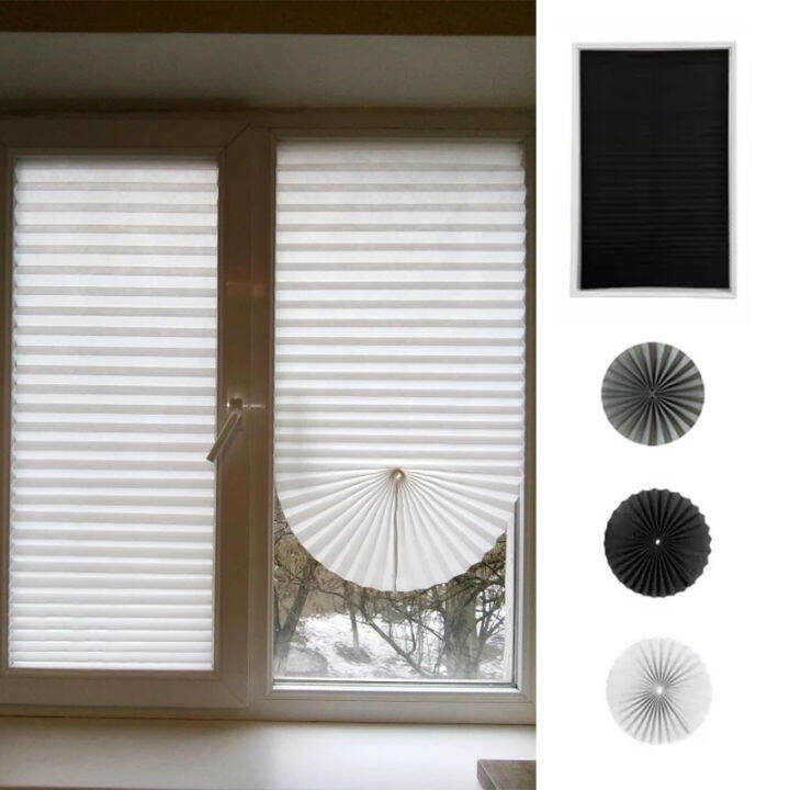 INSOUND Blind Window Curtain Adhesive Roller Blackout Shade Room