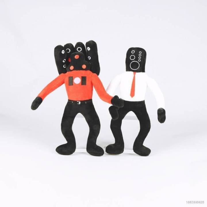 hqy2-skibidi-ตุ๊กตายัดนุ่น-รูปซาวด์แมน-ตลก-ของขวัญ-สําหรับตกแต่งบ้าน-ห้องน้ํา-my2