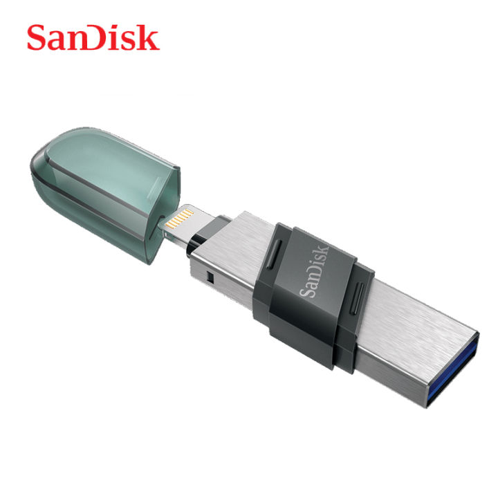 sandisk-ixpand-usb-3-0-usb-3-1-otg-แฟลชไดรฟ์64gb-lightning-to-pen-drive-128g-256gb-ดิสก์-u-สำหรับ-ipod-memory-stick