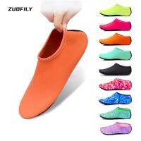 Mens/womens Anti-slip Diving Socks Flat Sandals Beach Snorkeling Shoes Cover Multi-size