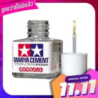 TAMIYA 87003 TAMIYA CEMENT (40ML) กาวสำหรับการทำโมเดลพลาสติก ฝาขาว Tamiya 87003 Tamiya Cement (40ml) glue for making white plastic lid models