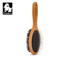 Truelove Pet Double-sided Brush Comb Stainless Steel Needle Bristles Hair Brush Grooming Competition Vacation Cat Dog TLK23131