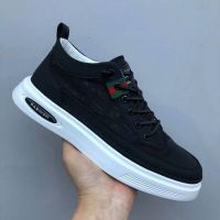 Canvas Shoes Men Sneakers Casual Breathable Walking Flats Lace-up Skateboard Trainers Fashion Lightweight Man Vulacnized Shoes