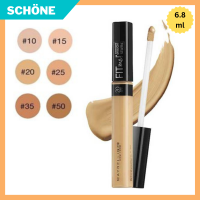 Maybelline New York Fit Me Concealer 6.8ml คอนซีลเลอร์ ปกปิดรอยสิว รอยแดง และจุดบกพร่อง  ลบรอยคล้ำใต้ตา Schone