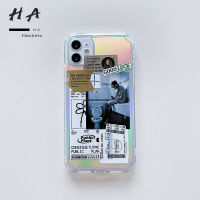 ผู้ชายภาพวาดที่มีสีสัน2-Tone กรณีป้องกันเหมาะสำหรับ Iphone11เคสโทรศัพท์แฟชั่น