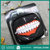 1Pcs Tokyo Ghoul kaneki Ken หน้ากากอนามัย ล้างทำความสะอาดได้ Cosplay Medical หน้ากากเท่ๆ คอสเพลย์ แมสลายการ์ตูน โตเกียวกูล