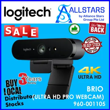 Logitech Brio 4K Ultra HD Webcam (Brown Box) 