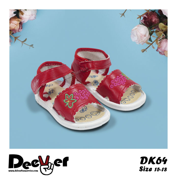 dk64-รองเท้ารัดส้นรุ่น-รองเท้ารัดส้นเด็กผู้หญิง-รองเท้าเด็กน่ารักๆ-รองเท้ารัดส้นราคาถูก-รองเท้ารัดส้นใส่เที่ยว-ใส่เล่น