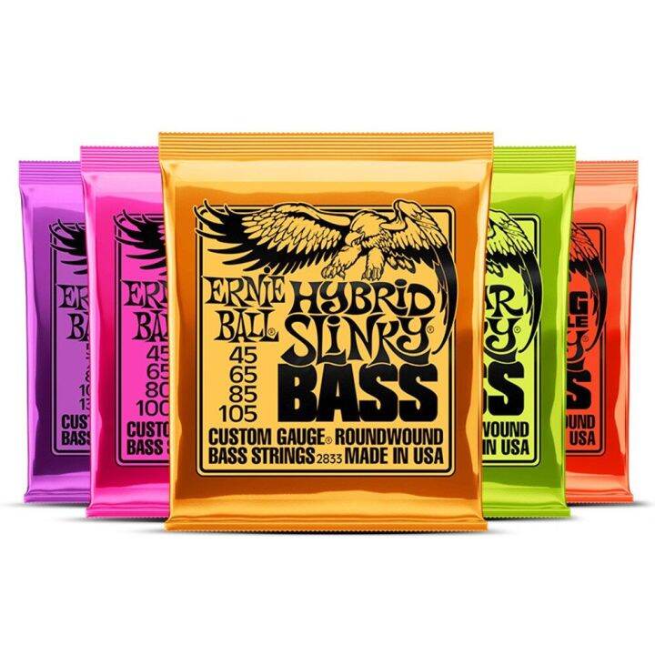 Ernie Ball Bass Strings 2833 2835 2824 2836 For 4 String 5 String