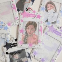 hot！【DT】❆♈  Star Kpop Photocard Holder Idol Photo album Display cards organizer Holder office desk accessorys