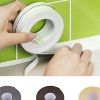 PVC kitchen and bathroom sink crack stickers kitchen bathroom bathtub corner sealing tape waterproof and mold sealing tape