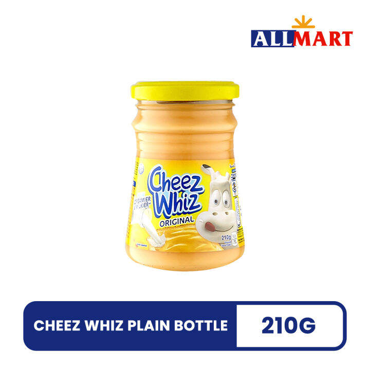 Cheez Whiz Plain Bottle 210g Lazada PH