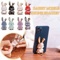 Rabbit Bracket Foldable Bunny Phone Bracket Rabbit Holder Stand Phone Case Cute 3D Rabbit Bracket Rabbit Stand Bracket Ring Grip