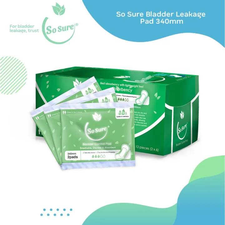 So Sure Bladder Leakage Pads 340 mm Lazada PH
