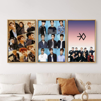 ส่วนบุคคล EXO โปสเตอร์จิตรกรรม24x36ผนังศิลปะโปสเตอร์ผ้าใบสำหรับครอบครัวสมัยใหม่ห้องนอนตกแต่ง