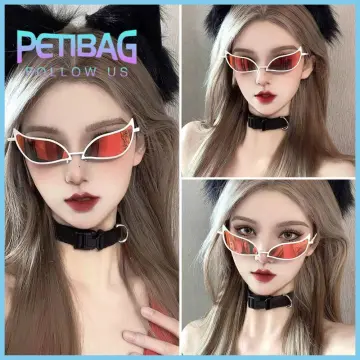 High Quality Fashion Donquixote Doflamingo Cosplay Glasses Anime Halloween  PVC Sunglasses Men Women Funny Christmas Gift