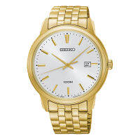 นาฬิกาผู้ชาย SEIKO Classic รุ่น SUR สีทอง สองกษัตริย์ เงิน Quartz Mens Watch ประกัน 1 ปี