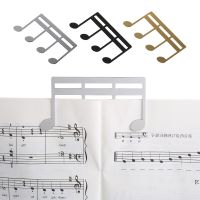 【YF】 Pianos Song Book Page Holder Clip Music Score Note Textbook Sheet Metal Clamp for Practice