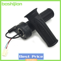 Bashijian คันเร่งบิดเป็นเกลียว12V-72V สำหรับจักรยานไฟฟ้า Skuter Listrik