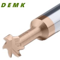 ทังสเตนคาร์ไบด์ T-slot เครื่องตัดมิลลิ่ง D2-D20mm T Type Grooving Milling Cutter สําหรับ CNC keyway semicircular keyway milling HRC55