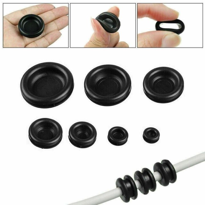 400pcs-single-side-guard-coil-rubber-grommets-blanking-open-closed-blind-grommet-set-in-assorted-sizes