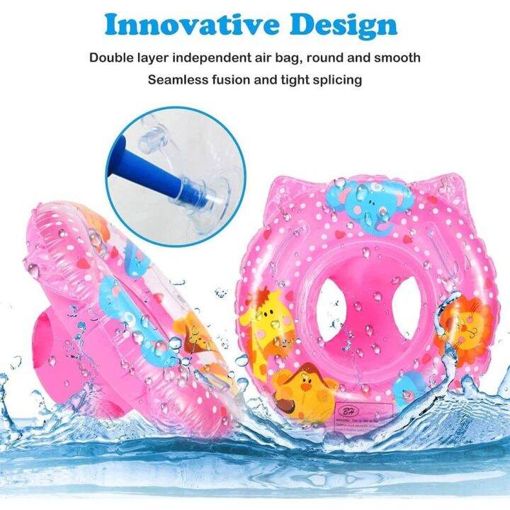 SENSATION Summer Infant Swim Circle Safety Baby Swimming Ring Swim Aid