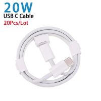 20Pcs/lot 20w 1m c to c mobile phone fast charging cable usb c pd type c cable for Samsung Xiaomi POCO Huawei LG Oneplus Honor