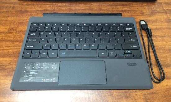 Bàn phím microsoft surface pro 3 4 5 6 1089a sạc từ tính - ảnh sản phẩm 1