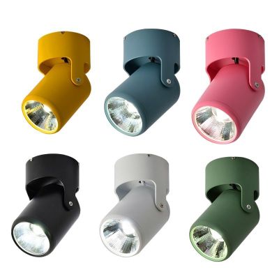 【LZ】₪  Holofote led de teto para áreas internas 110v 220v cob lâmpada direcional para gabinete galeria corredor iluminação de casa