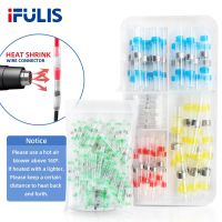 100PCS Heat Shrink Solder Kit Waterproof Wire Connectors Terminals Insulated Electrical Butt Splices Seal Sleeve Tube Electrical Circuitry Parts