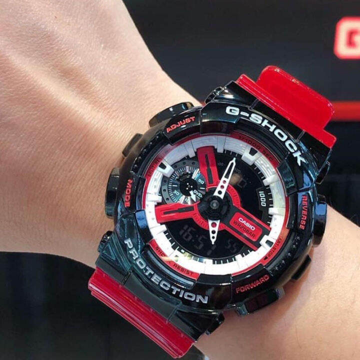 g-shock-baby-g-ga110-ba110-ชายและหญิงคู่กีฬานาฬิกากันน้ำและกันกระแทกเวลาโลกนำหน้าจอแสดงผลคู่-4-ปีรับประกันสากล-ba-110tr-7a-ga-110rb-1a