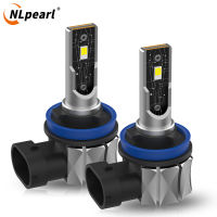 NLpearl H16ไฟตัดหมอก Led 2ชิ้น H4 H11,H7 Canbus 9005/HB3 9006/HB4หลอดไฟไฟหน้ารถมอเตอร์ไซค์แบบ LED รถยนต์9012 12V 24V สำหรับ Toyota Skoda Ford Lada หลอดไฟ Led รถ Drl ไฟหน้ารถ6500K สีขาว