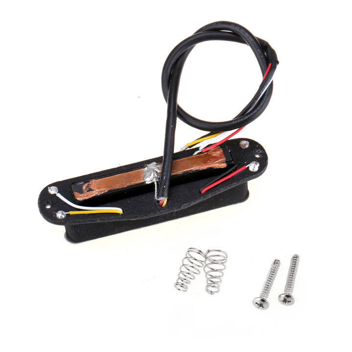 Wilkinson Low Gauss Hot Rail Ceramic Single Coil Sized Humbucker Pickups Set for Strat Electric