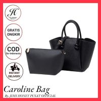 kfe901 Tas Selempang Jims Honey Caroline Bag - Tas Import Daily Free Pouch - Tas Slingbag Kulit Import Original Megastore