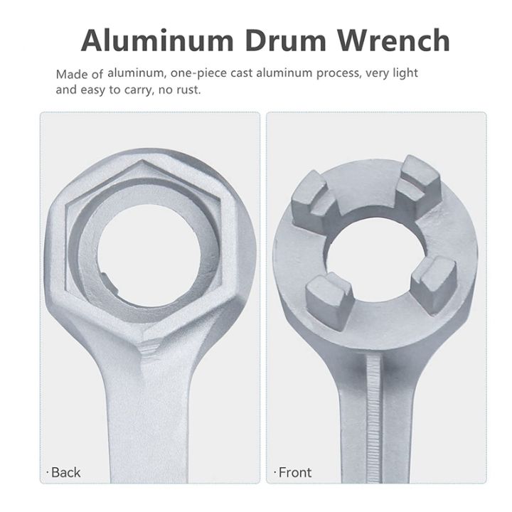 3x-bung-wrench-drum-wrench-aluminum-barrel-opener-tool-for-10-15-20-30-50-55-gallon-barrels-fits-2-and-3-4-inch