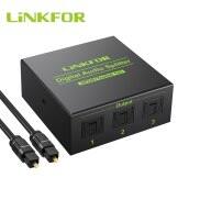 Cáp Chia Âm Thanh Kỹ Thuật Số Quang Spdif Toslink Hợp Kim Nhôm 1 Trong 3