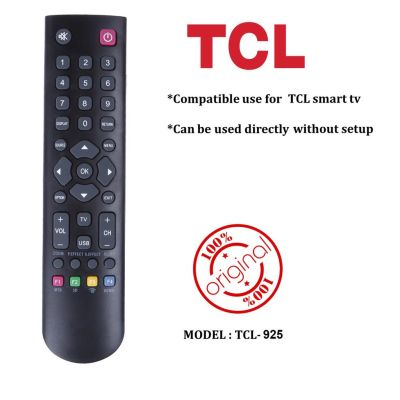 รีโมทคอนลทีวี TCL TLC-925เหมาะสำหรับ TCL LCD LED Smart ส่วนใหญ่