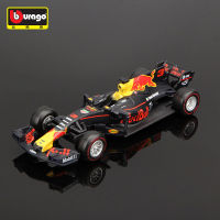 Bburago 1:43กระทิงแดงแข่งแท็ก Heuer RB13 2017 #3 Daniel Ricciardo ล้อแม็กหรูหรายานพาหนะ D Iecast รถยนต์รุ่นของเล่นของที่ระลึกคอลเลกชัน