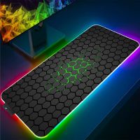 LED Light Mousepad RGB Keyboard Cover Desk Mat Colorful Surface Mouse Pad Multi-size Computer Gamer Alfombrilla Carpet 900x400mm