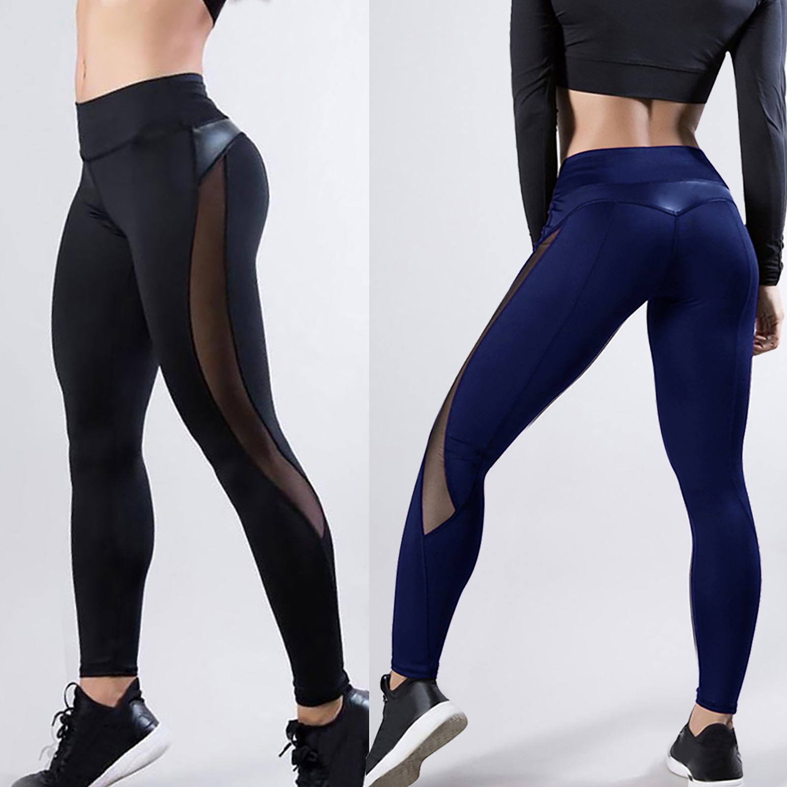 Women's Fitness Leggings Push Up Sport Running Yoga Gym Pants Workout Trousers 