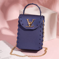 2021 New Mini Mobile Phone Bags Purse and Mobile to Hang Bag Women Rivet Crossbody Simplicity Ladies Small Shoulder Bags Fashion