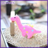 QUANSEN 1PC 15cm สัตว์ไดโนเสาร์ตุ๊กตาตุ๊กตาตุ๊กตาของเล่นสำหรับตุ๊กตาน่ารักมีชีวิตชีวาเด็ก