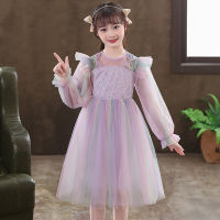 young girls lolita dress birthday party Gothic dress long sleeve lace mesh princess style clothes 8 10 12 year old girl teens