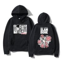 The First Sakuragi Hanamichi Kaede Rukawa Hoodie Anime Slam Dunk Graphic Sweatshirt Men Novelty Casual Loose Hood Pullover Size XS-4XL