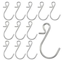 【YF】 35 Hooks S Hook Door Behind Stainless Steel Metal Kitchen Supermarket